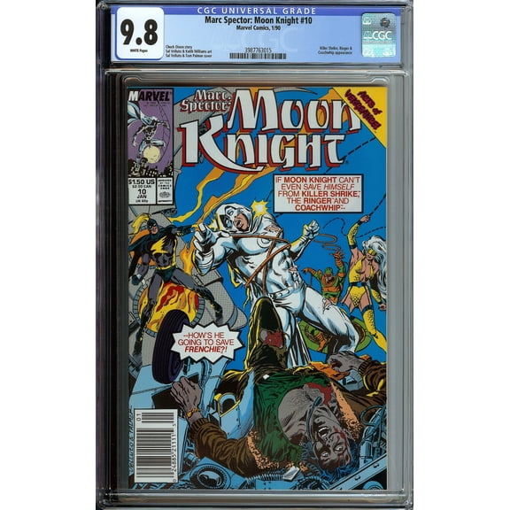 Marc Spector: Moon Knight #10 - CGC 9.8 Comic Book