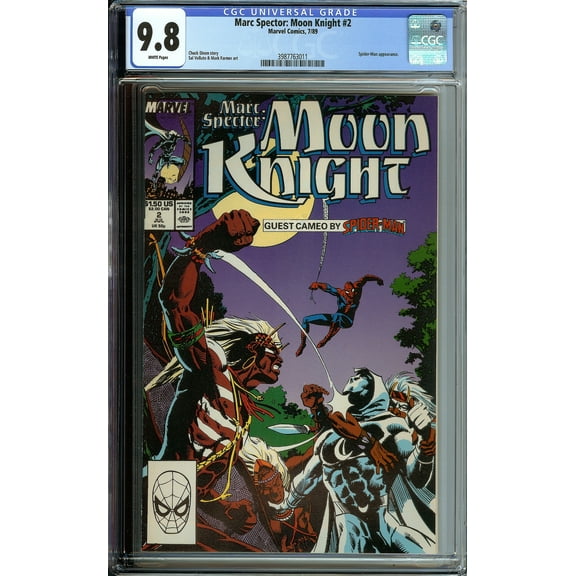 Marc Spector: Moon Knight #2 - CGC 9.8 Comic Book