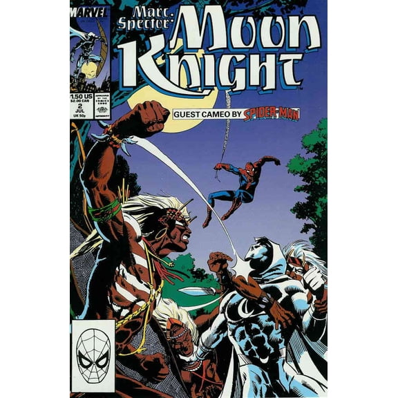 Marc Spector: Moon Knight #2 VF ; Marvel Comic Book
