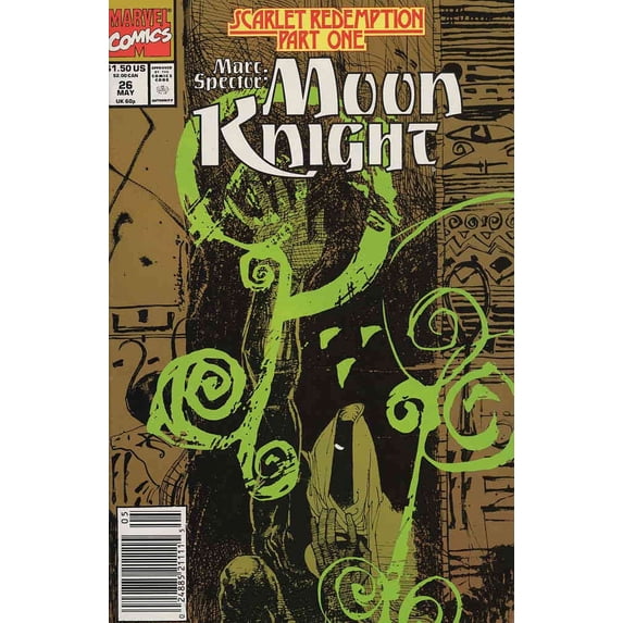 Marc Spector: Moon Knight #26 (Newsstand) VF ; Marvel Comic Book