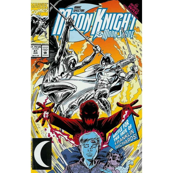 Marc Spector: Moon Knight #41 VF ; Marvel Comic Book
