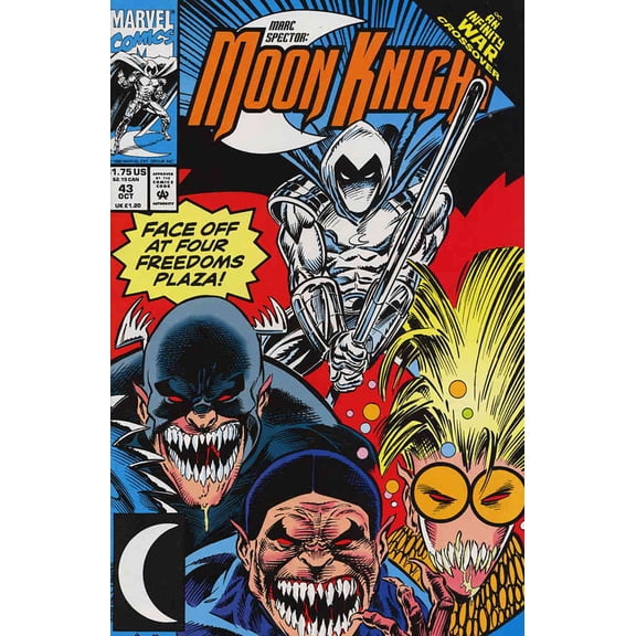 Marc Spector: Moon Knight #43 VF ; Marvel Comic Book