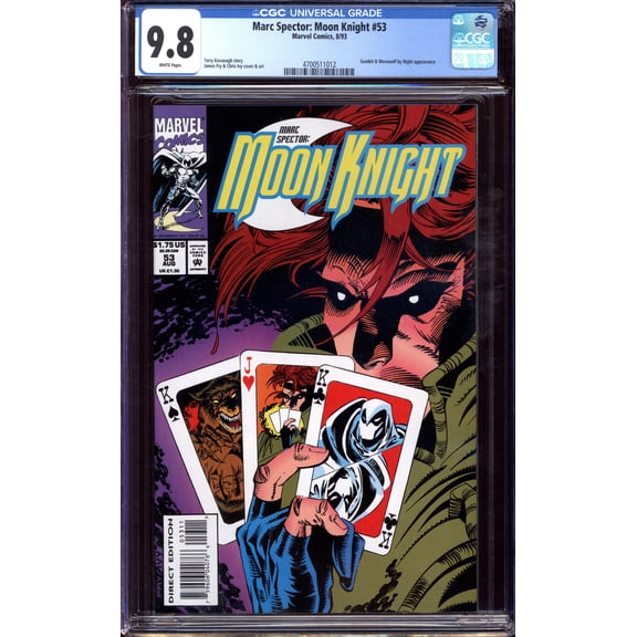 Marc Spector: Moon Knight #53 - CGC 9.8 Comic Book