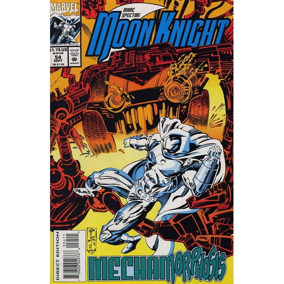 Marc Spector: Moon Knight #54 VF ; Marvel Comic Book