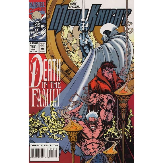 Marc Spector: Moon Knight #58 VF ; Marvel Comic Book
