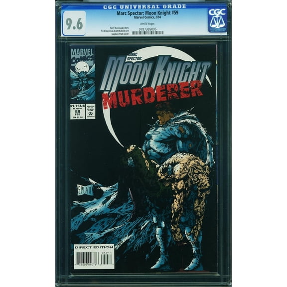 Marc Spector: Moon Knight #59 - CGC 9.6 Comic Book