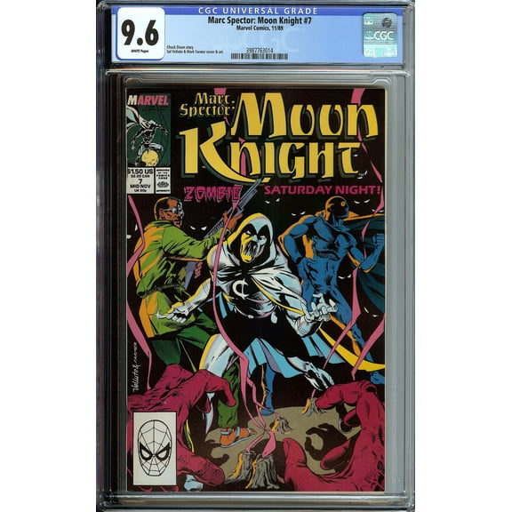 Marc Spector: Moon Knight #7 - CGC 9.6 Comic Book