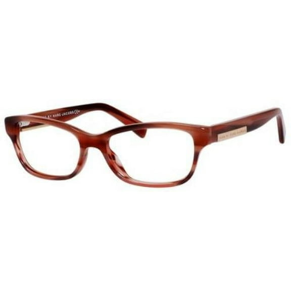 Marc by Marc Jacobs  Plastic Womens Round Eyeglasses Red 52mm