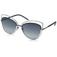 thumbnail image 1 of Marc Jacobs  Metal Womens Cat-Eye Sunglasses Palladium 56mm Adult, 1 of 4