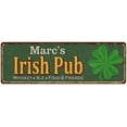 thumbnail image 1 of Marc's Irish Pub Metal Sign Bar Man Cave 6x18 106180010090, 1 of 1