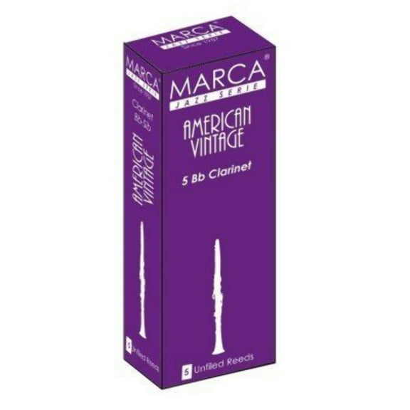 Marca American Vintage Bb Clarinet Reeds 3, Box Of 5