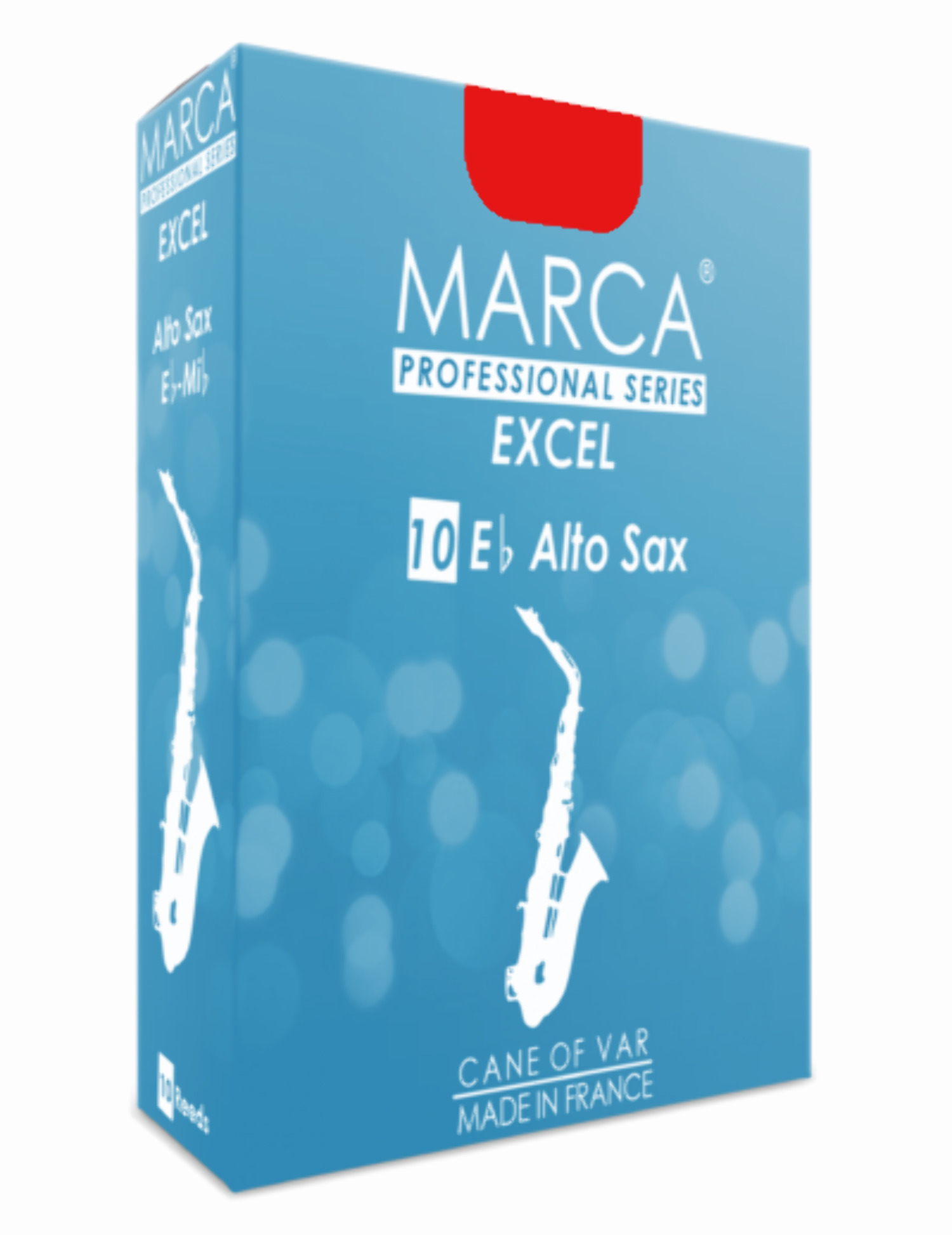Marca Excel Alto Sax Reeds - 10 Per Box