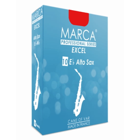 Marca Excel Alto Sax Reeds - 10 Per Box