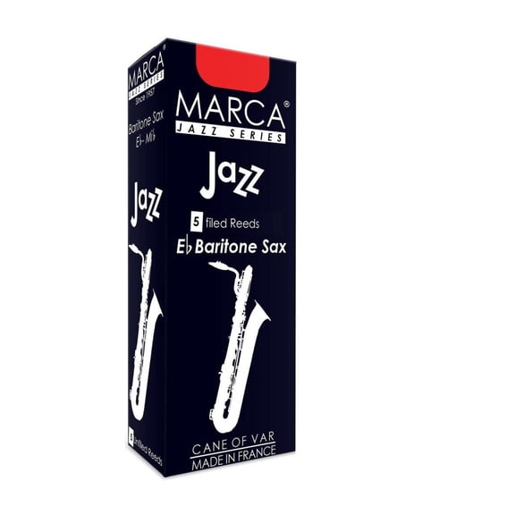 Marca Jazz Baritone Saxophone Reeds 2, Box Of 5