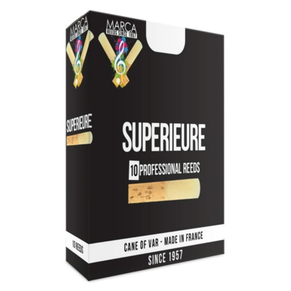 Marca Supérieure Alto Clarinet Reeds - 10 Per Box