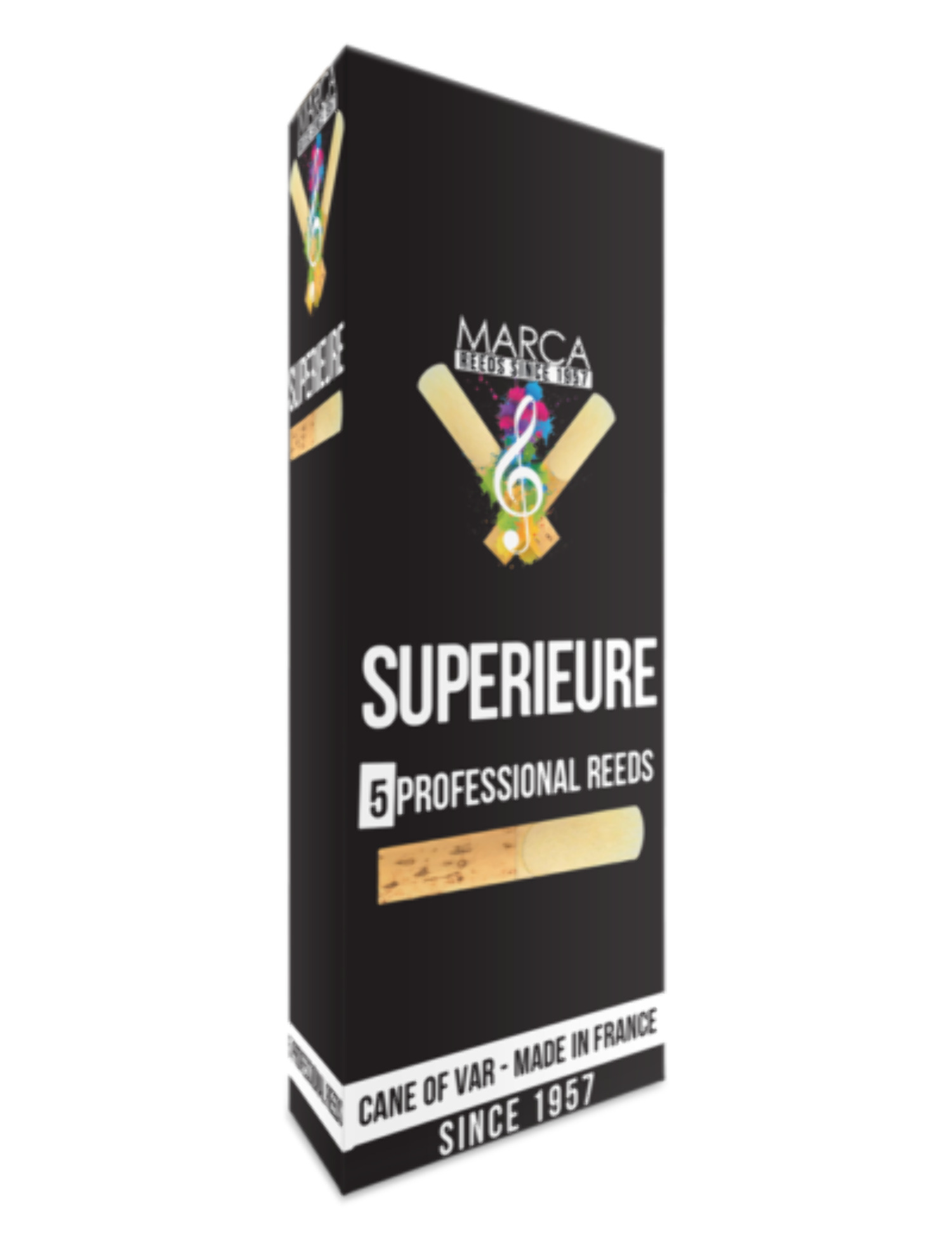 Marca Supérieure Contrabass Clarinet Reeds - 5 Per Box
