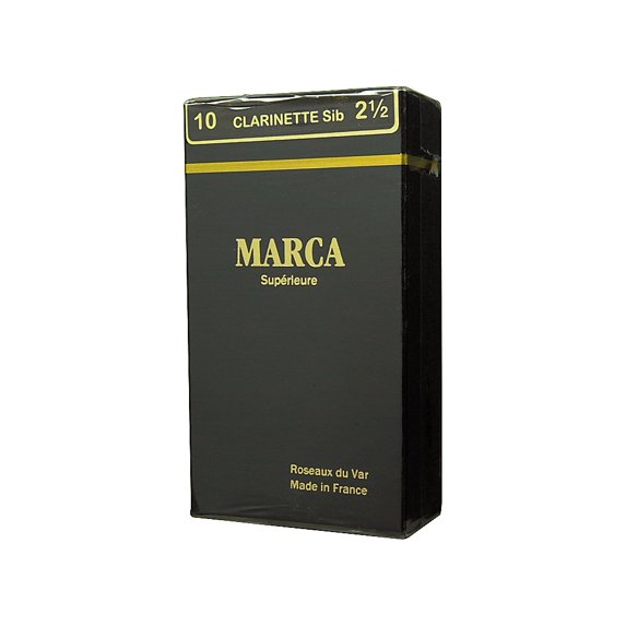 Marca Superieure Bb Clarinet Reeds 3, Box Of 10