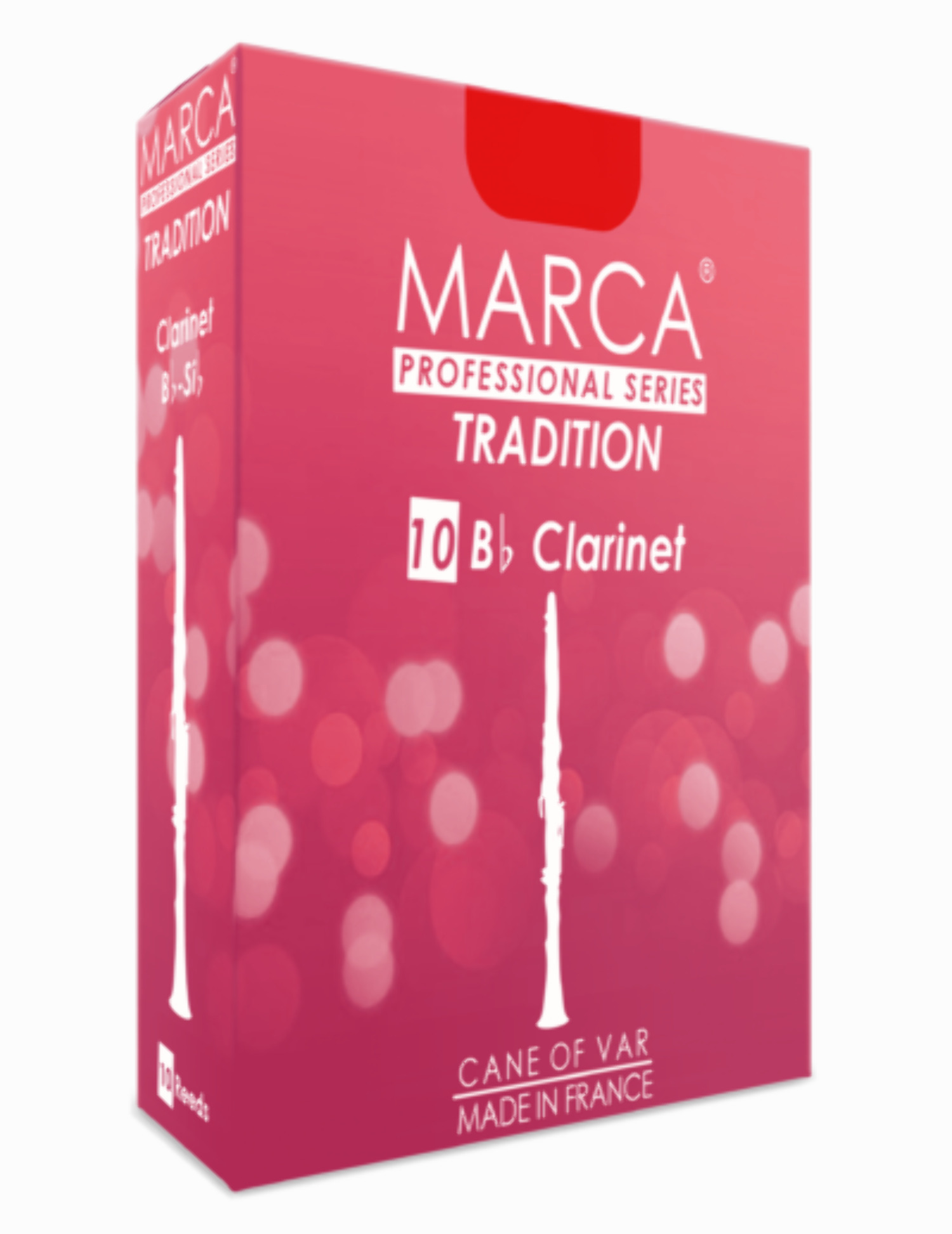 Marca Tradition Bb Clarinet Reeds - 10 Per Box