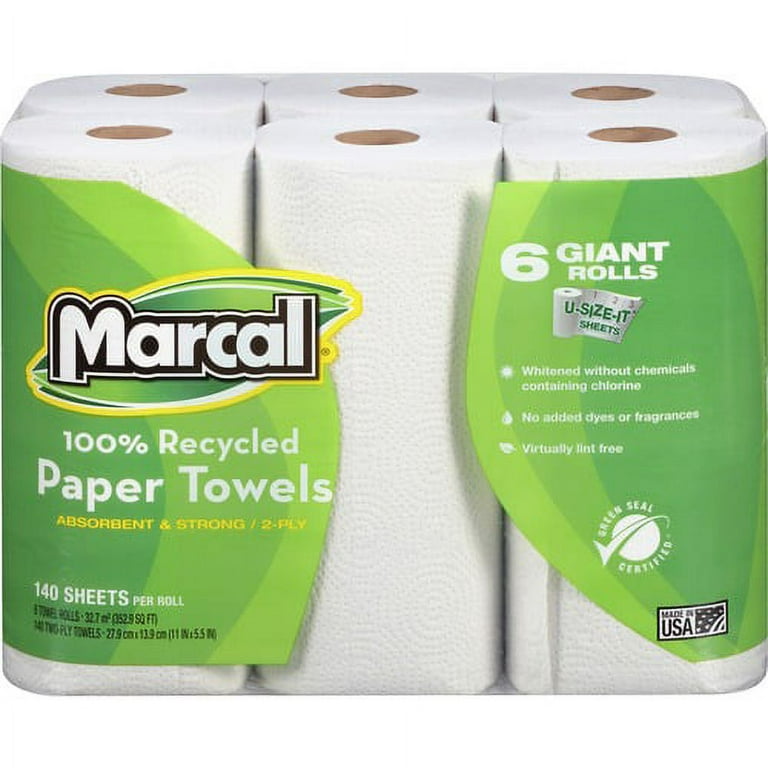 Karat Junior Paper Towel Rolls - White