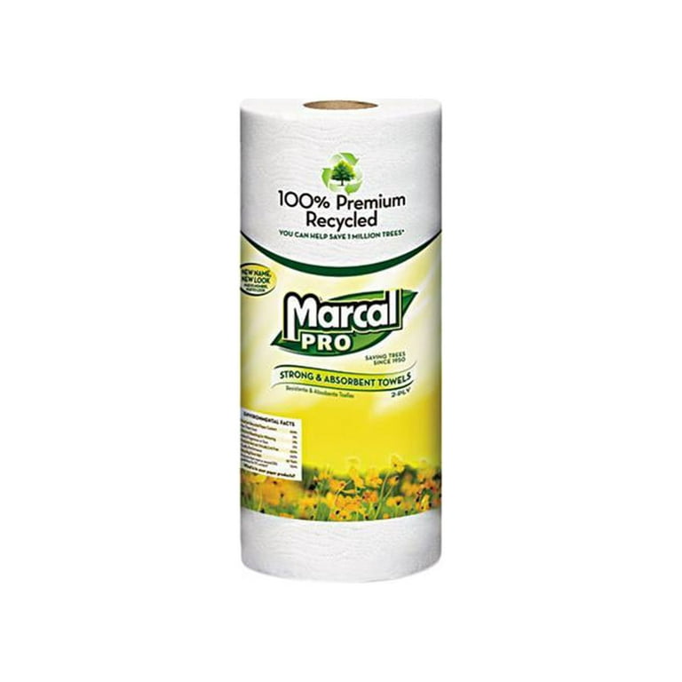 100% Premium Recycled Kitchen Roll Towels, 2-Ply, 11 x 9, White, 70/Roll, 30 Rolls/Carton 100% Premium Recycled Kitchen Roll Towels, 2-Ply, 11 x 9, White, 70/Roll, 30 Rolls/Carton