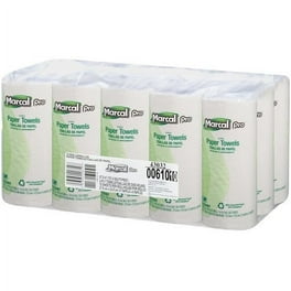 100% Premium Recycled Perforated Kitchen Roll Towels, 2-Ply, 11 x 9, White, 70/Roll, 15 Rolls/Carton