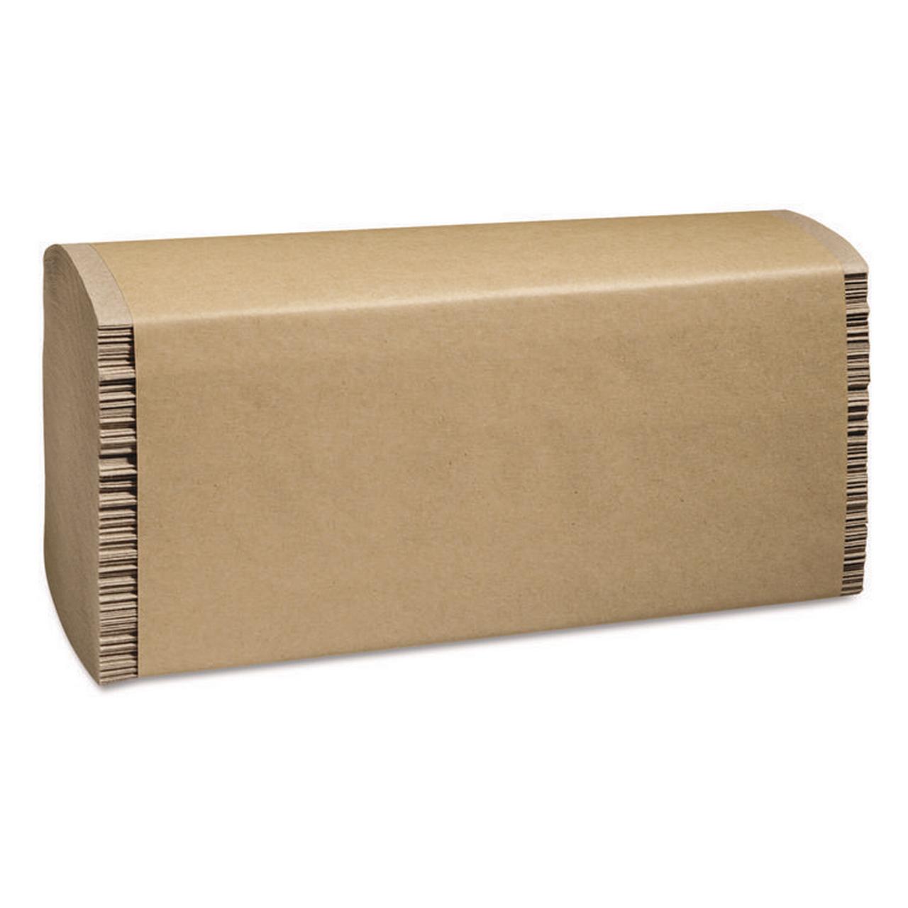 Marcal PRO 100% Recycled Folded Paper Towels, 9 1/4x9 1/2,Multi-Fold, Natural,250/Pk,16/Ctn -MRCP200N