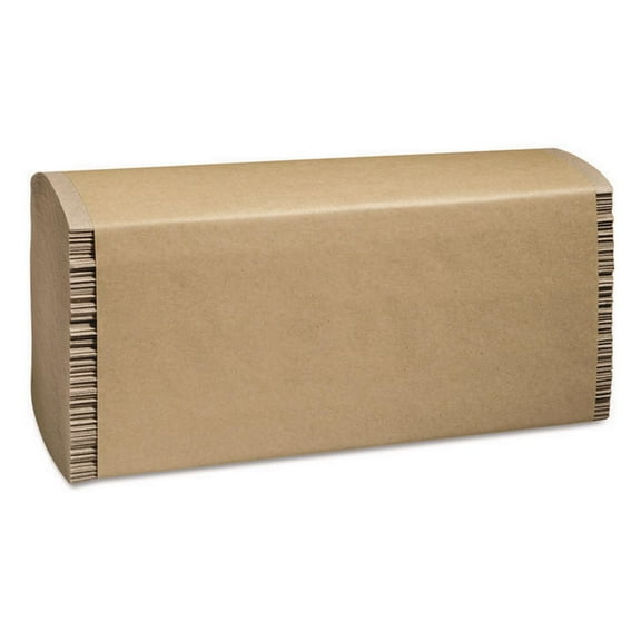 Marcal PRO 100% Recycled Folded Paper Towels, 9 1/4x9 1/2,Multi-Fold, Natural,250/Pk,16/Ctn -MRCP200N
