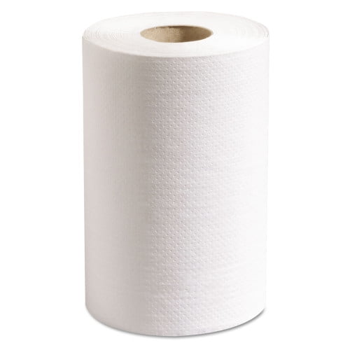 100% Recycled Hardwound Roll Paper Towels, 1-Ply, 7.88 100% Recycled Hardwound Roll Paper Towels, 1-Ply, 7.88