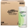 thumbnail image 1 of Marcal Pro MAC630 100% Premium Recycled Perforated Towels, 2-ply, 11x9, White | 30 Roll/Case, 1 of 4
