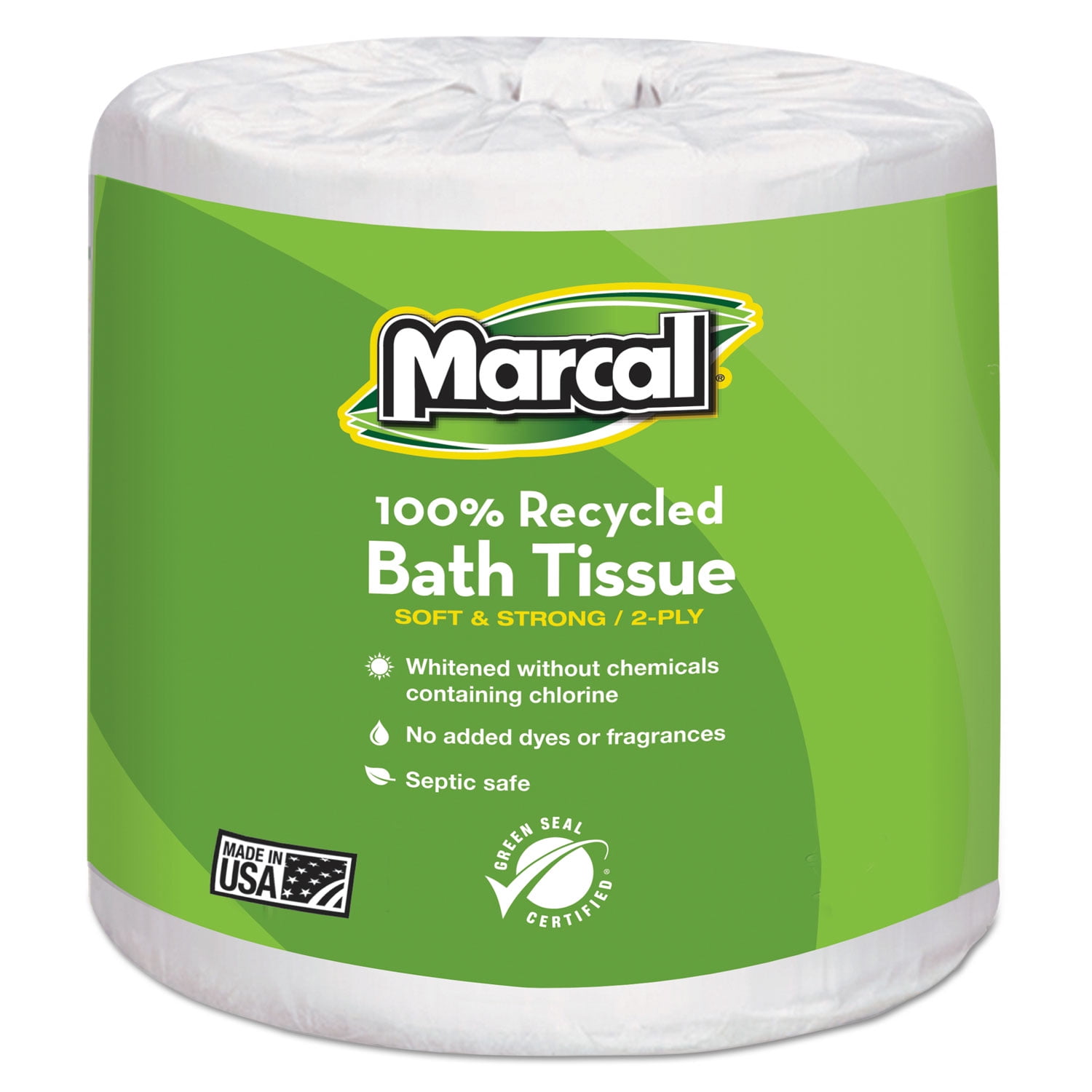 Marcal Recycled Toilet Paper, 24 Big Rolls
