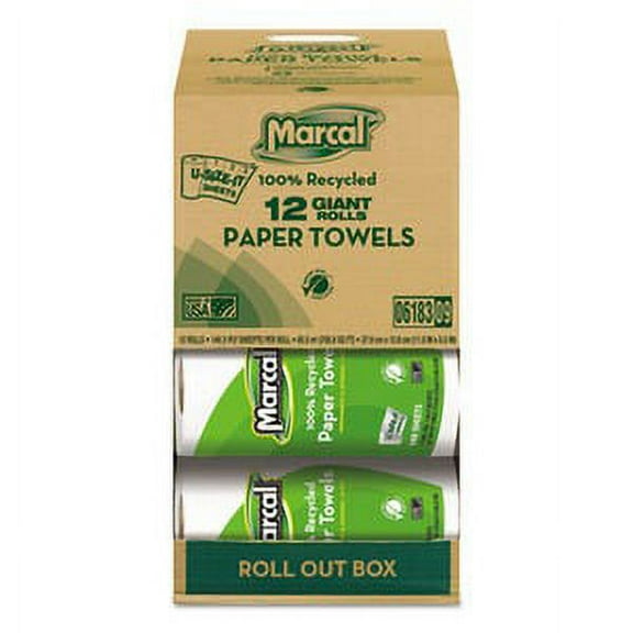 100% Recycled Roll Towels