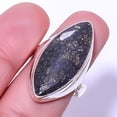 thumbnail image 1 of Marcasite - Callahan Mine Gemstone 925 Sterling Silver Solitaire Ring s.8.5 A368, Beautiful Jewelry For Woman, New Year Sale, Valentin's Day Gift, 1 of 2