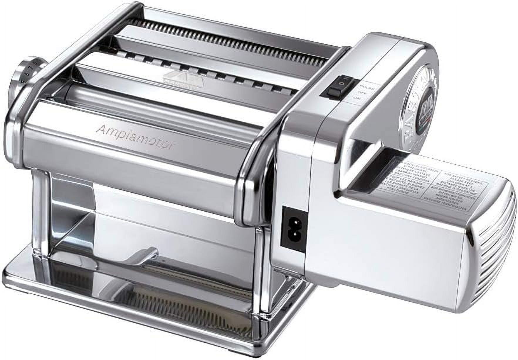 Marcato Ampiamotor 110V Chrome Steel Pasta Machine
