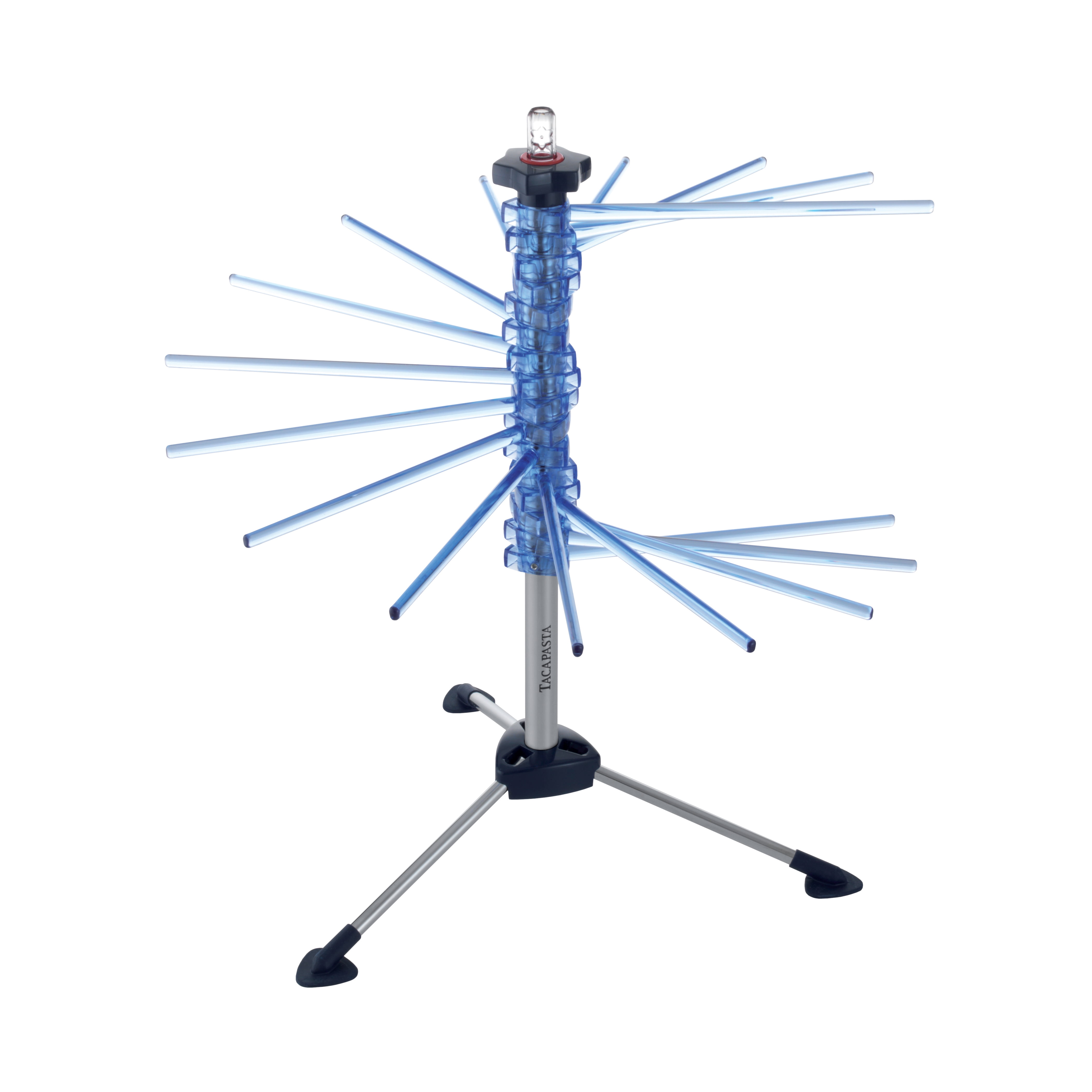 Marcato Blue Collapsible Steel and Polycarbonate Pasta Drying Rack