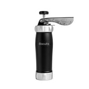 Marcato Design Series Biscuit Maker Press, Includes 20 Cookie Disc Shapes, Black