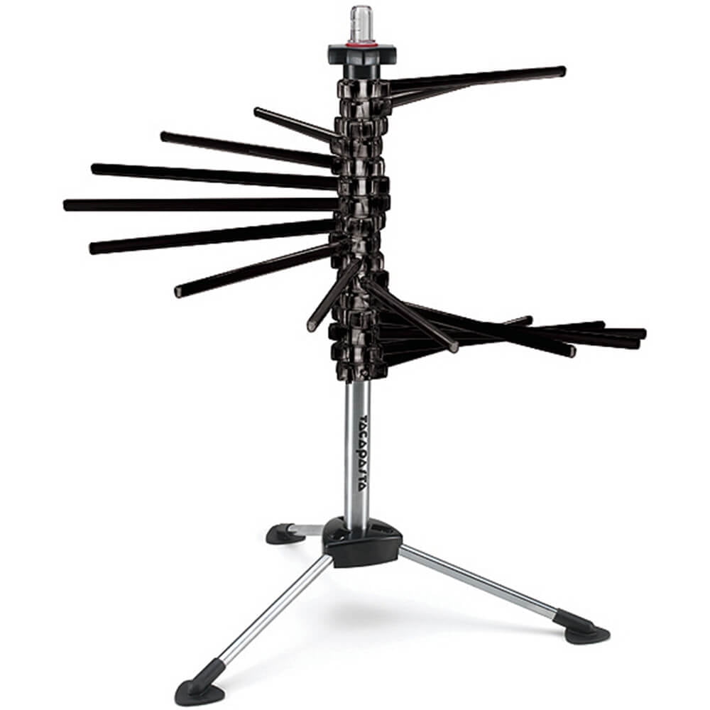 Marcato Drying Rack Marcato Polycarbonate Pasta Drying Rack With 16 Arms, Black, 073228 ...