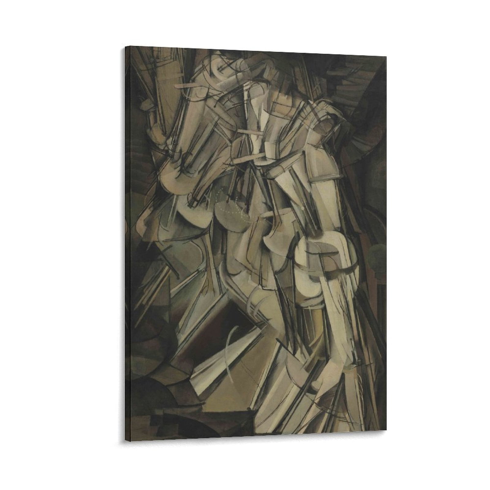 Marcel Duchamp Print Painting Nude Descending A Staircase, No.2 Canvas ...