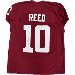 Marcel Reed Signed Autographed Custom Maroon Jersey JSA Authentication
