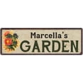 thumbnail image 1 of Marcella's Garden Sign Chic Decor 6x18 Sign Gift 206180017414, 1 of 1
