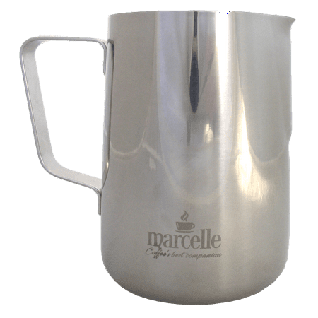 Marcelle W04P155 20 oz Stainless Steel Turkish Coffee Pot - Silver