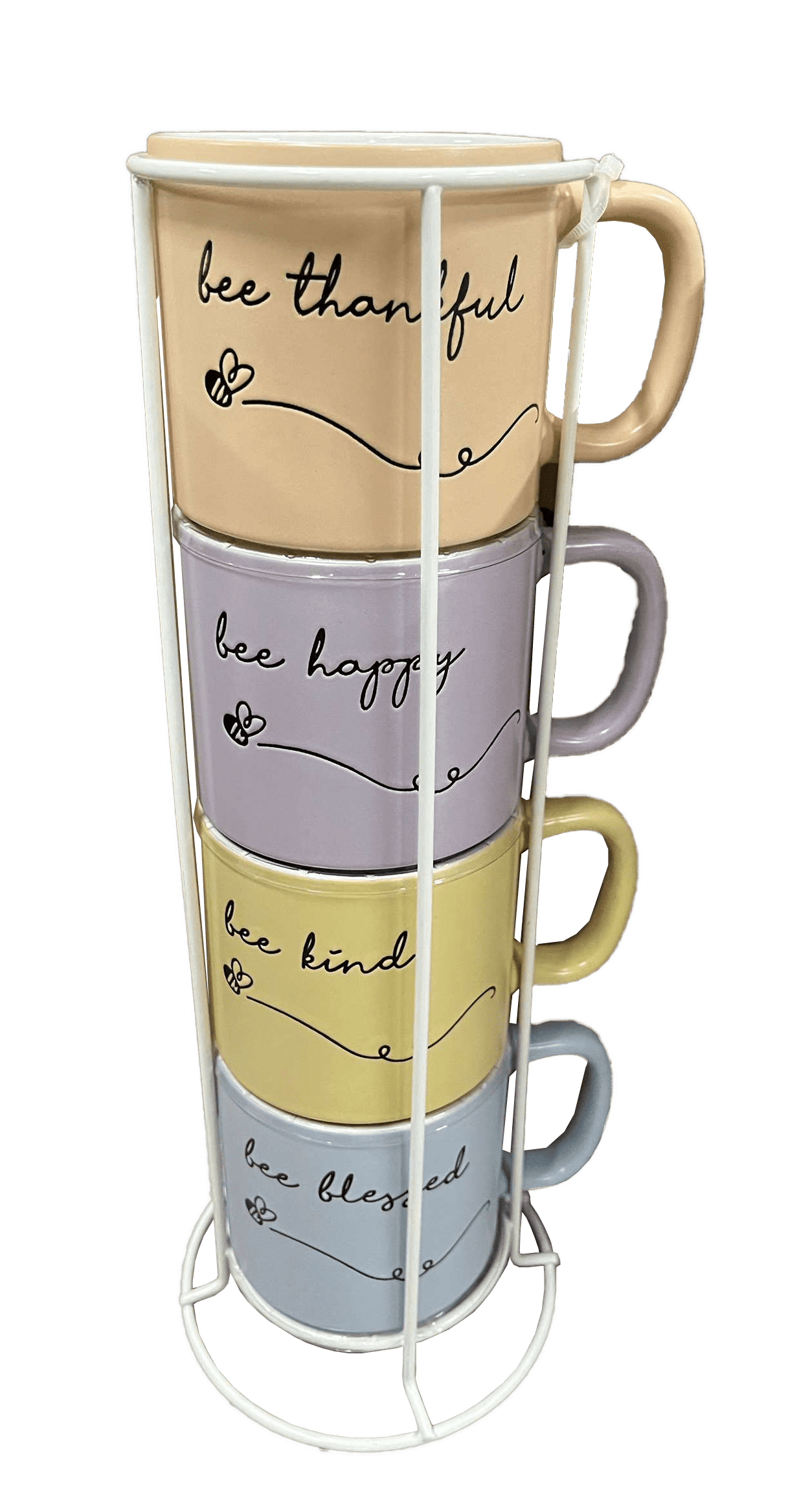 MAQQL Coffee Mugs Set of 4, Multi-color Handle for Easy Distinction,  Thickened Clear Glass Coffee Mu…See more MAQQL Coffee Mugs Set of 4,  Multi-color