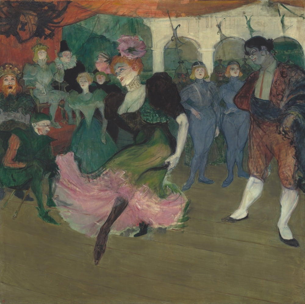 Marcelle Lender Dancing The Bolero In Chilperic Canvas Art -  (36 x 24)