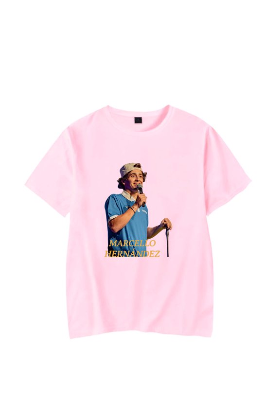 Marcello Hernandez Merch Classic Graphic T-Shirt Short Sleeve Comedy Tour Unisex Clothing For Summer