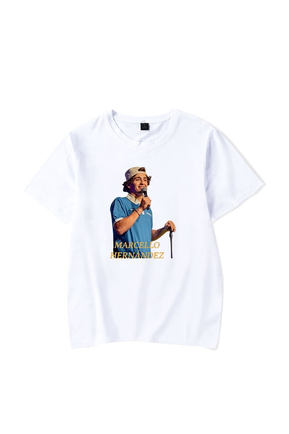 Marcello Hernandez Merch Classic Graphic T-Shirt Short Sleeve Comedy Tour Unisex Clothing For Summer