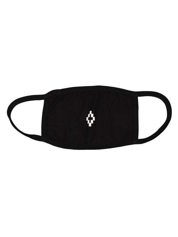 Cross Face Mask In Black/White