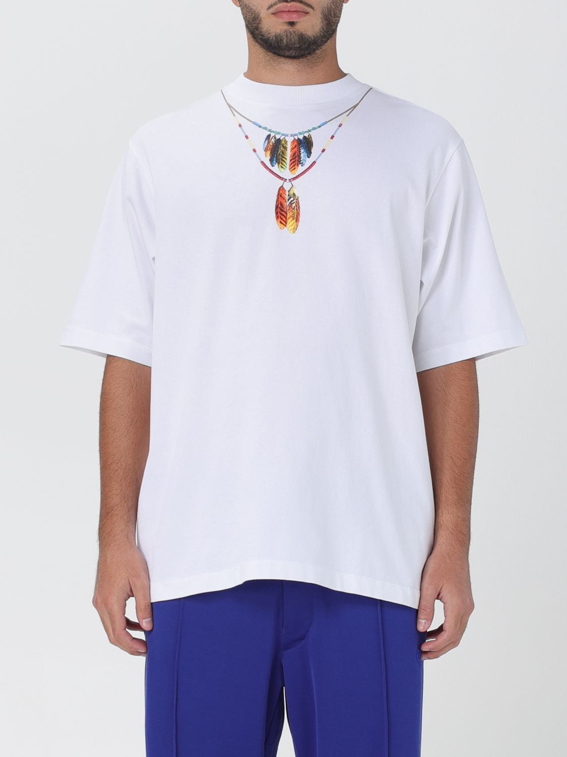 Marcelo Burlon T-Shirt Men White Men - Walmart.com
