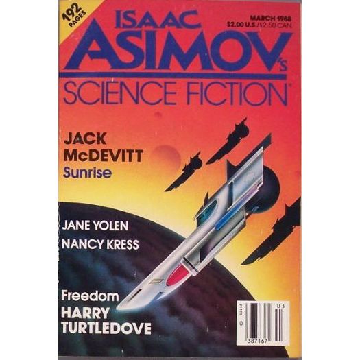 March 1988 Isaac Asimov's Science Fiction (Magazine) (UPC Does Not