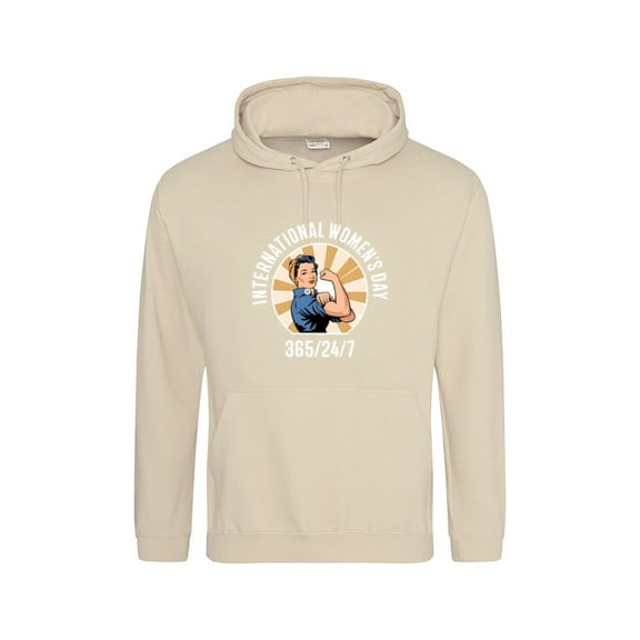 March 8 2025 International Womens Day Future Event Graphic Pullover Hoodie, up to size 5XL