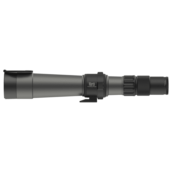 March 8-80x56HM SFP Tracking Scope, MML-W1 MIL Reticle, High Master Super ED Glass, Arca-Swiss Mount, Eyepiece Extension Ring (DT80HV56R-MML-W1)