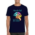 thumbnail image 1 of March Girl Knows More Than She Says Funny Birthday Quote T-Shirt, for men & women, up to size 5XL, 1 of 3